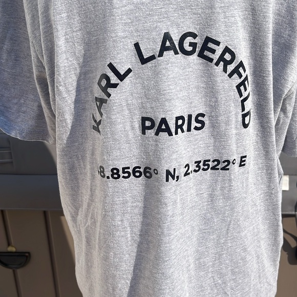 Karl Lagerfeld Paris T-shirt, cotton size medium - Picture 2 of 4